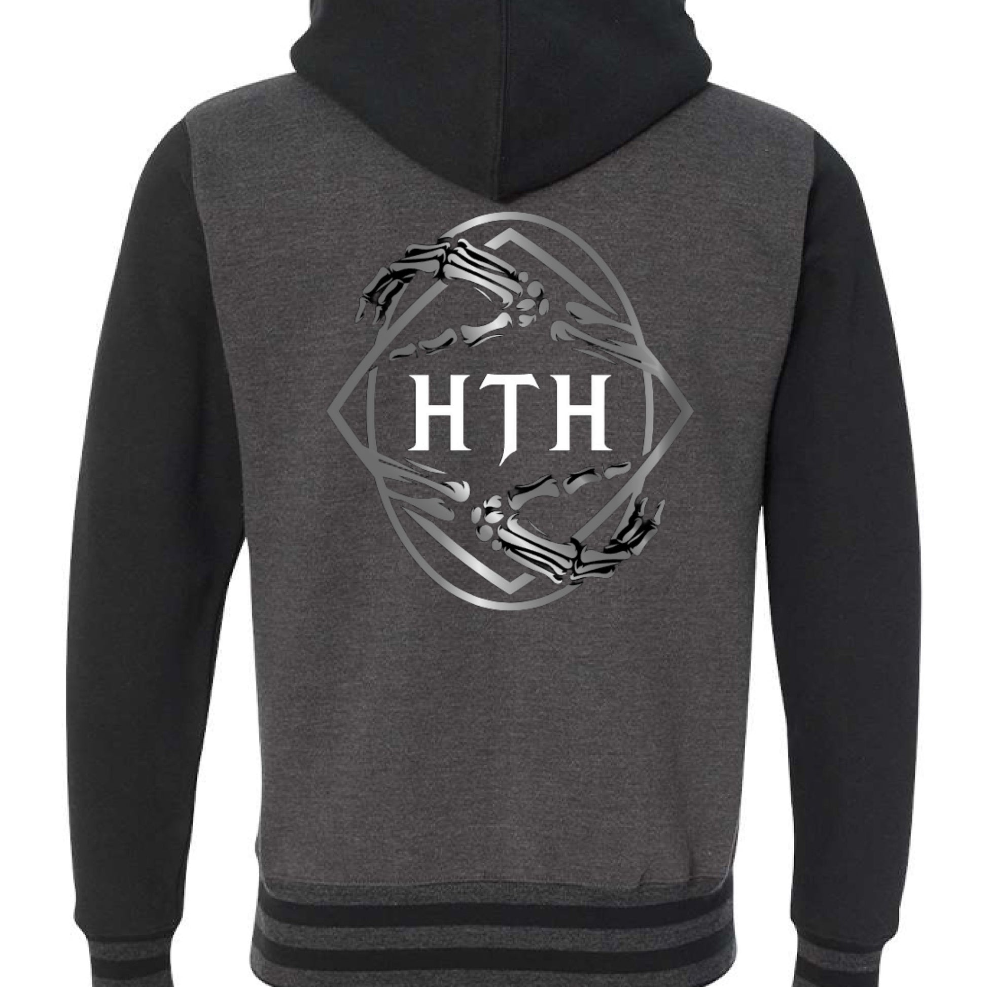Charcoal Heather/ Black - BACK
